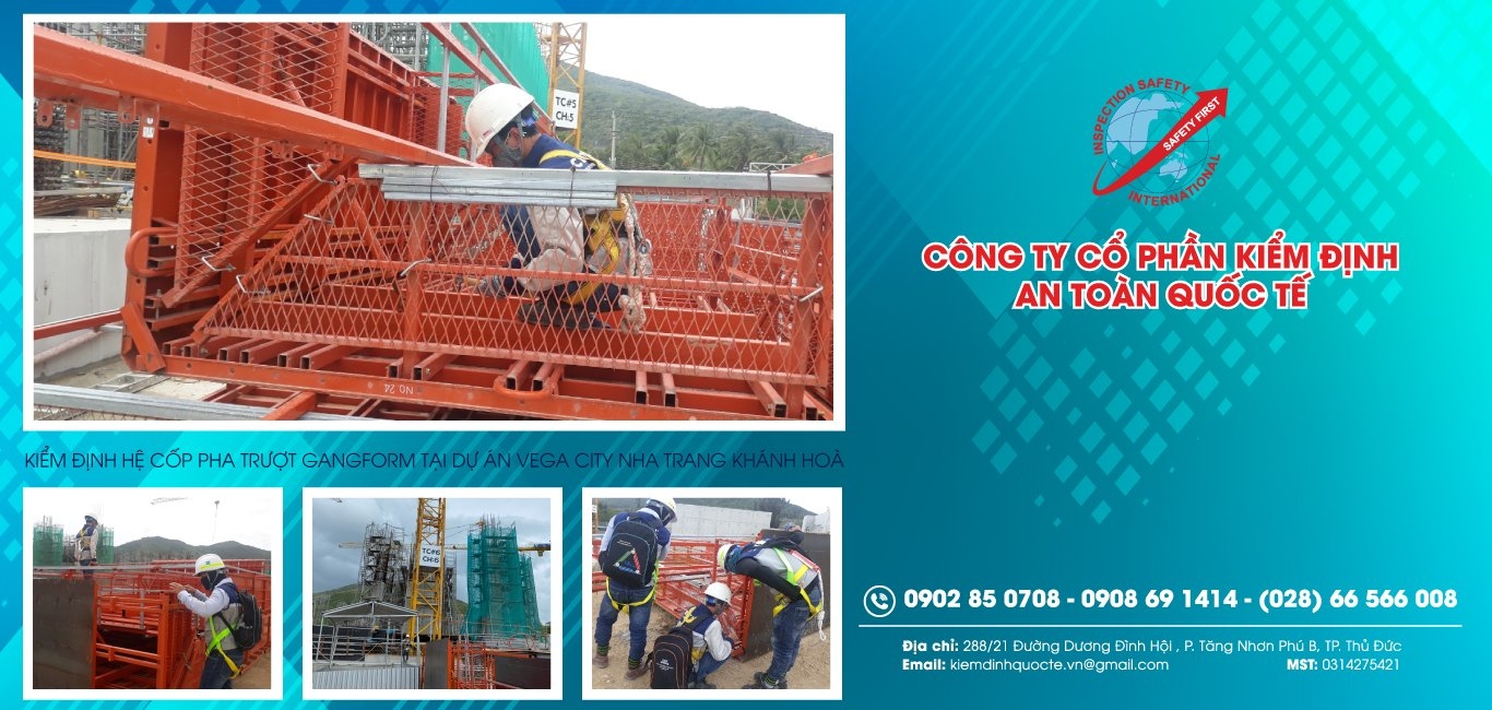 Kiểm định hệ thống cốp pha trượt