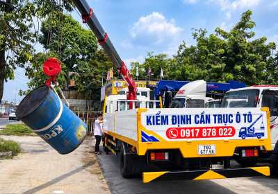 KIỂM ĐỊNH CẦN TRỤC Ô TÔ – GIẢI PHÁP HỖ TRỢ DOANH NGHIỆP VẬN HÀNH THIẾT BỊ HIỆU QUẢ